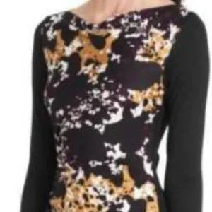Robe DVF Diane Von Furstenberg - Jersey De Soie Imprimé Guépard éclaboussure - Taille 365